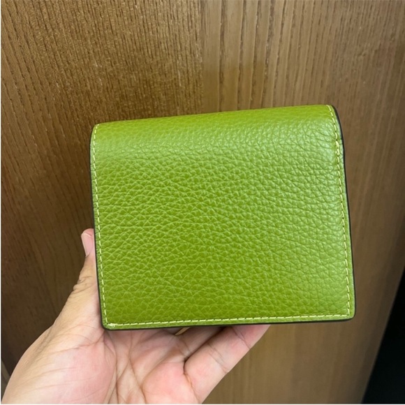 Coach Pebble Leather Snap Wallet #C2862 - Picture 3 of 9